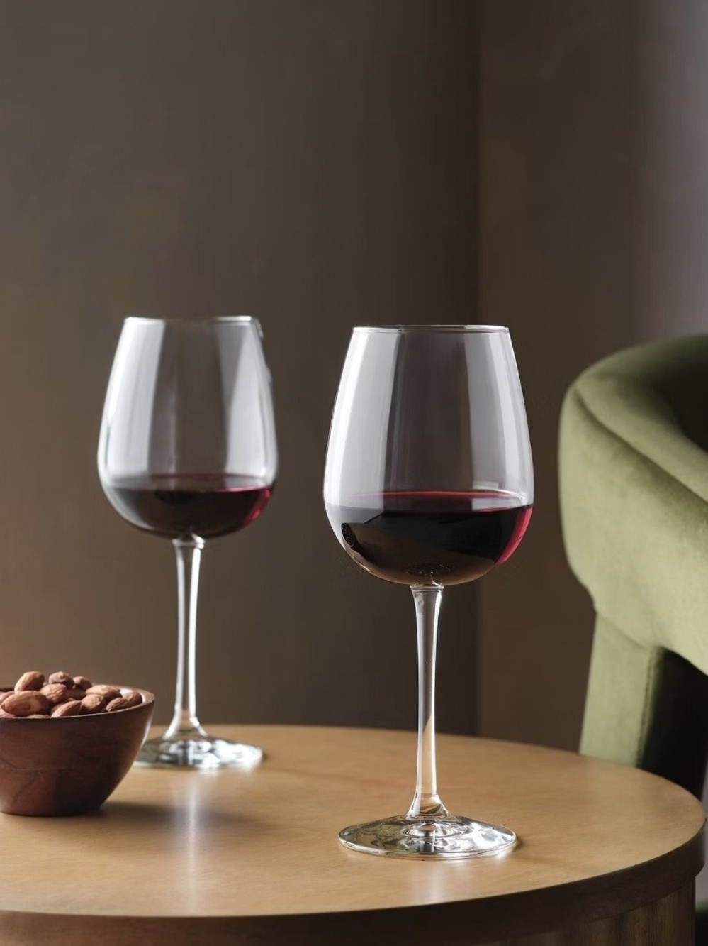 NWT Made By Design Clear Wine Glass Set of 6 Elegant Stemware Sz 18oz - Picture 2 of 7